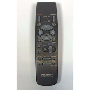 Panasonic VSQS1330 Program Director Universal TV VCR Remote Control